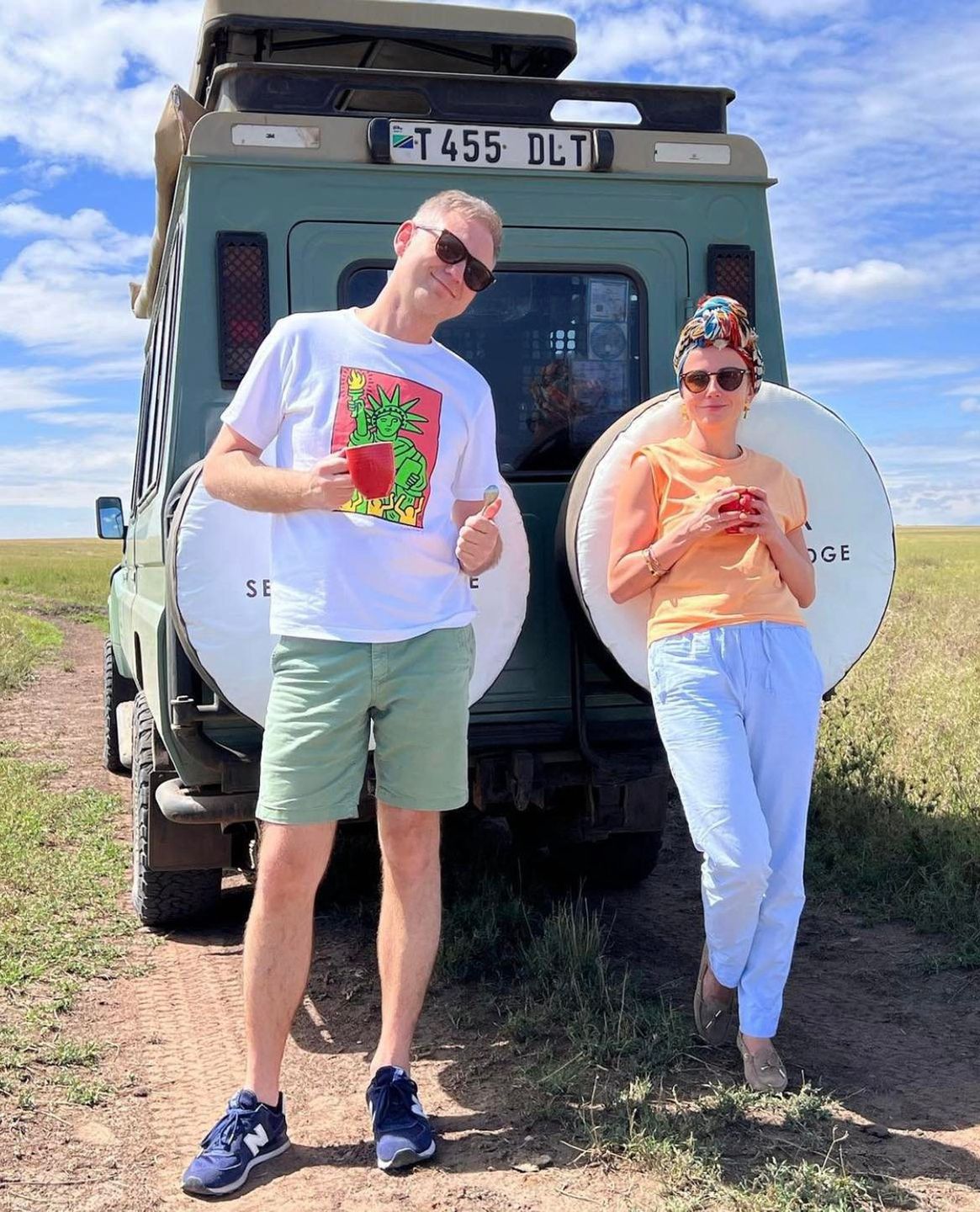 Katarzyna Zielińska relacjonuje wakacje na safari