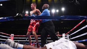 Szybki nokaut Giennadija Gołowkina. "GGG" wyzywa do trzeciej walki Alvareza (wideo)