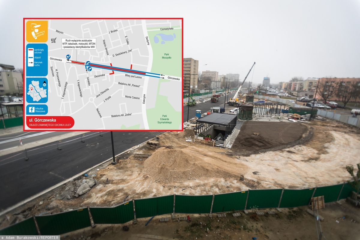 Warszawa. Metro na Woli na ostatniej prostej. Zmiany w ruchu jeszcze przed świętami