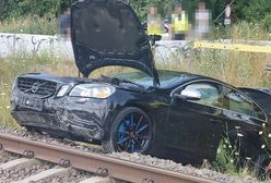 Posłuchał się nawigacji, volvo zawiesiło się na torach