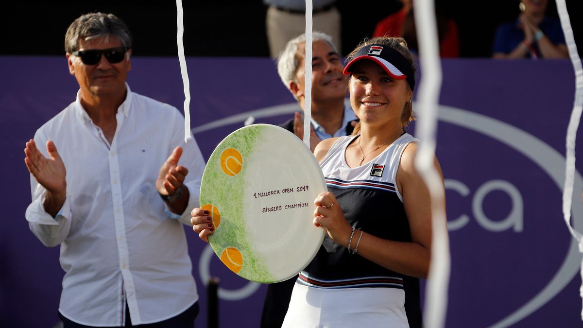 Zdjęcie okładkowe artykułu: PAP/EPA / CLARA MARGAIS / Na zdjęciu: Sofia Kenin, mistrzyni Mallorca Open 2019