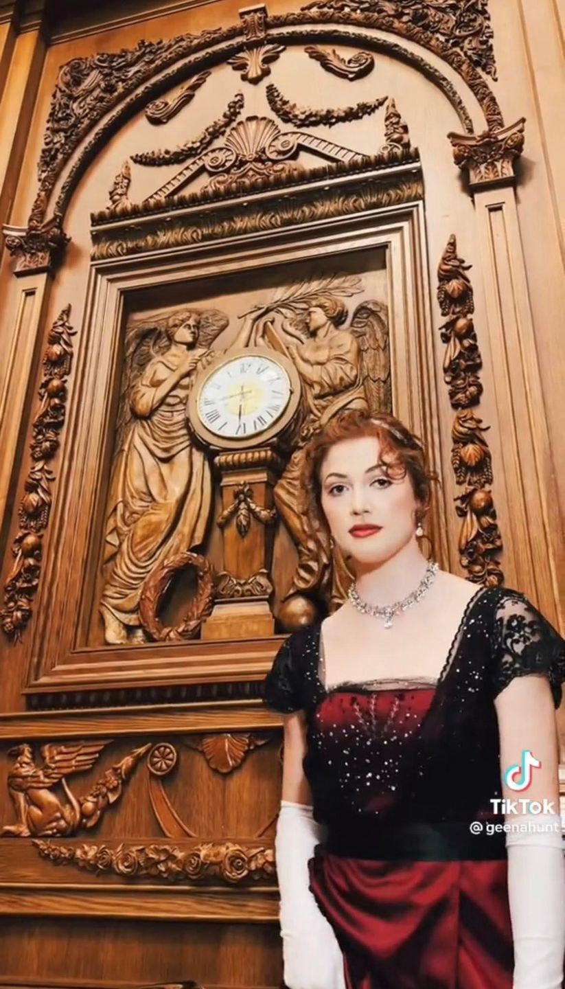 TikTokerka do złudzenia przypomina Rose z "Titanica"!