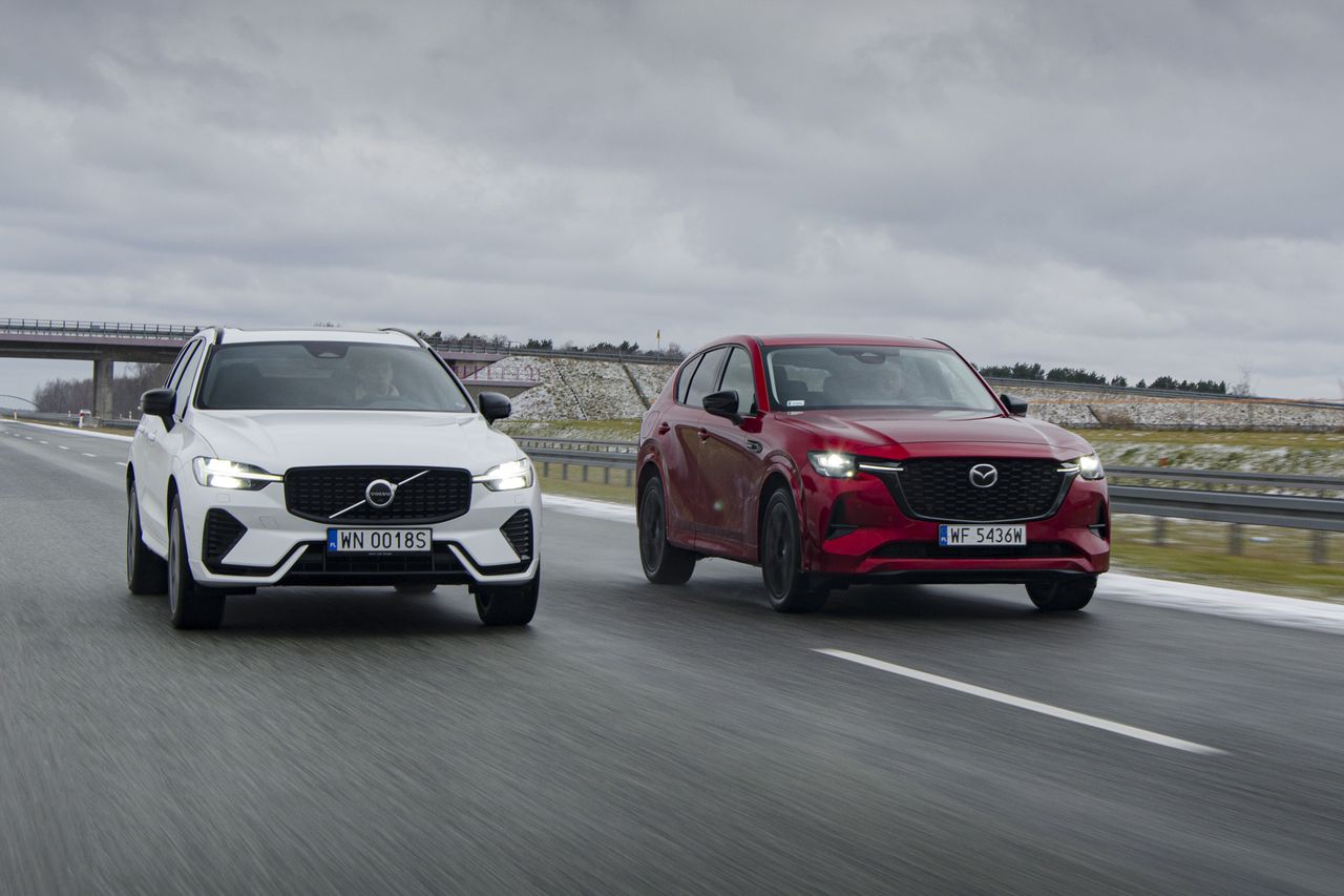 Porównanie: Mazda CX-60 staje do walki z Volvo XC60. Miażdżące wyniki