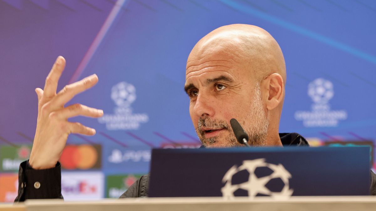 PAP/EPA / SERGIO PEREZ / Na zdjęciu: Pep Guardiola