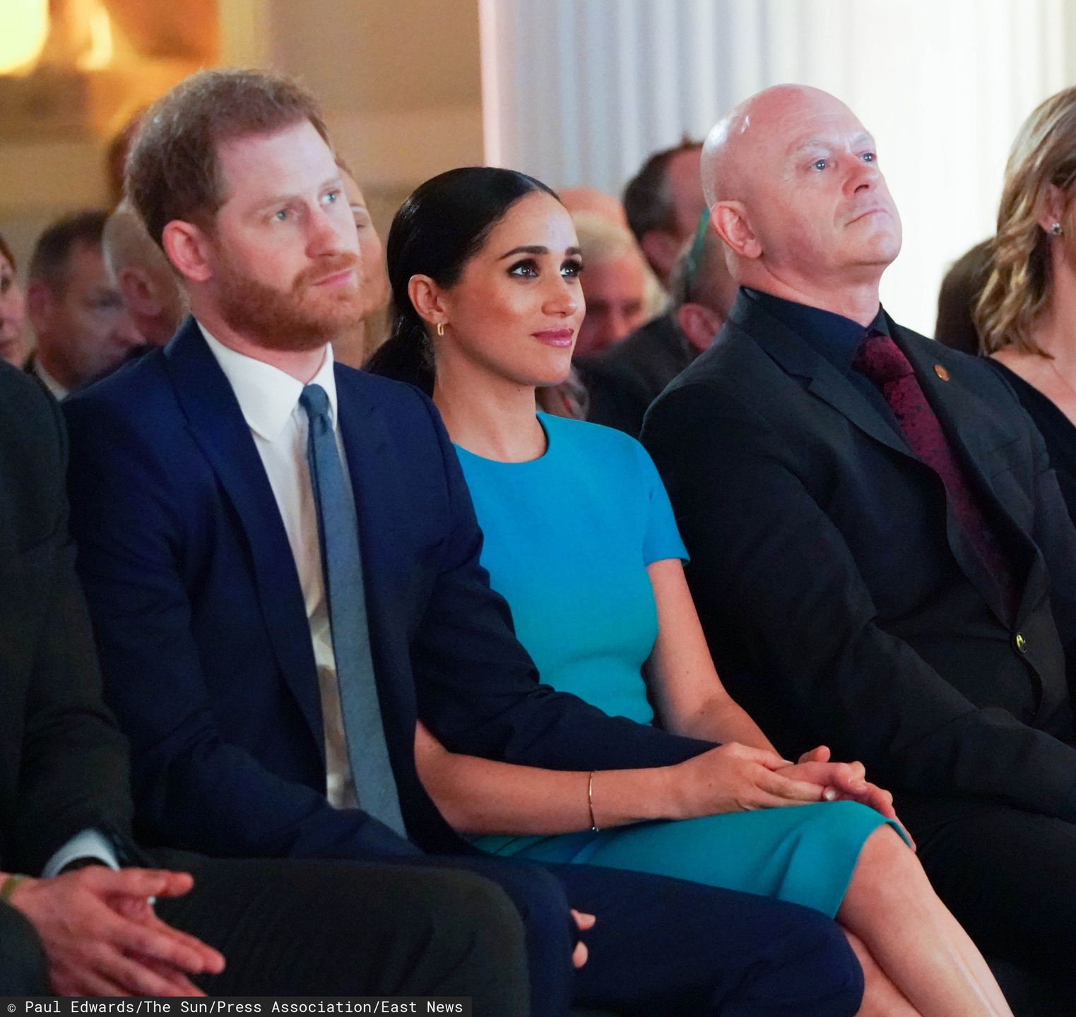 Meghan Markle i "po prostu Harry" na gali w Londynie