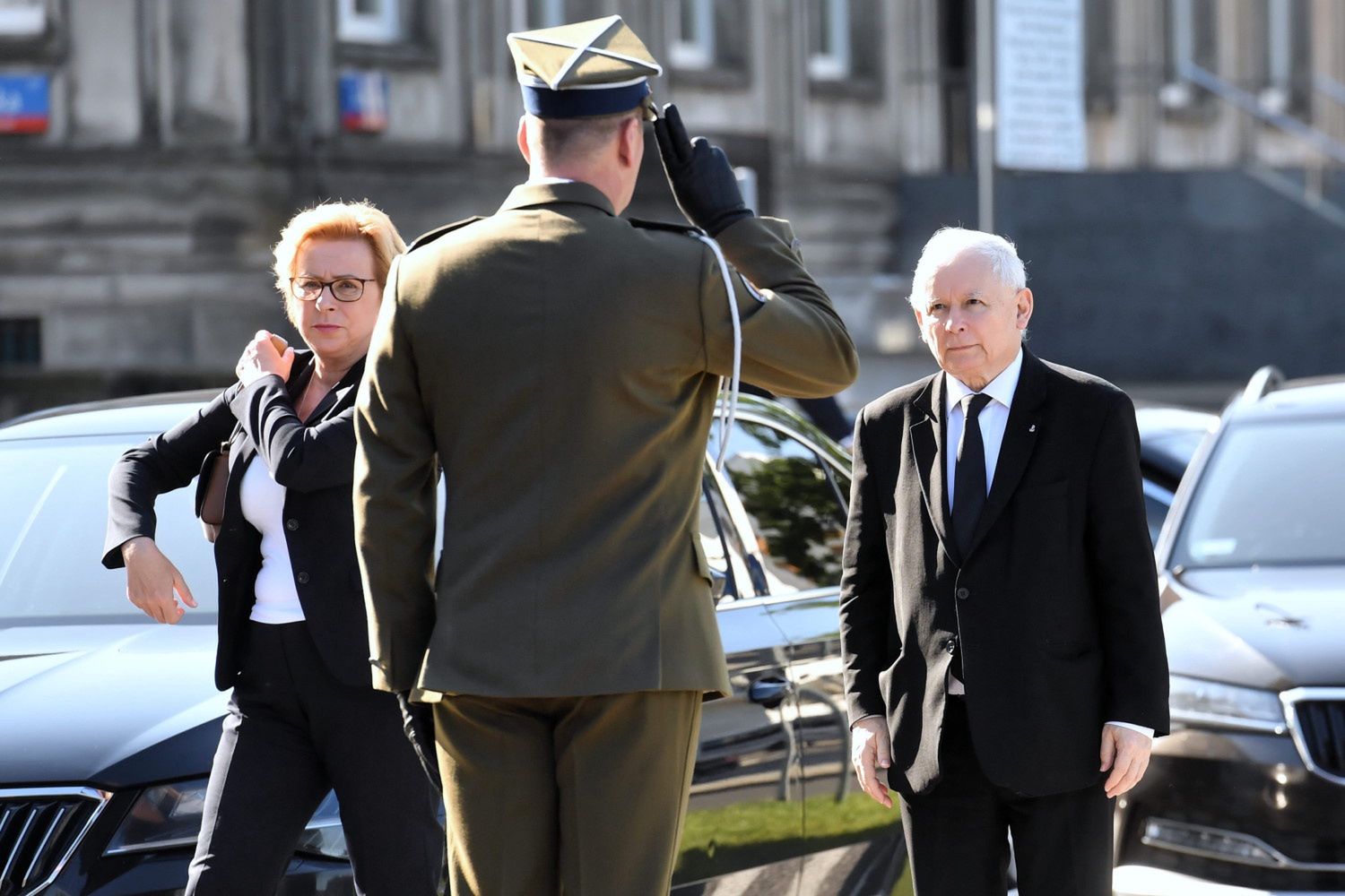 Warszawa. Uroczystości na pl. Piłsudskiego