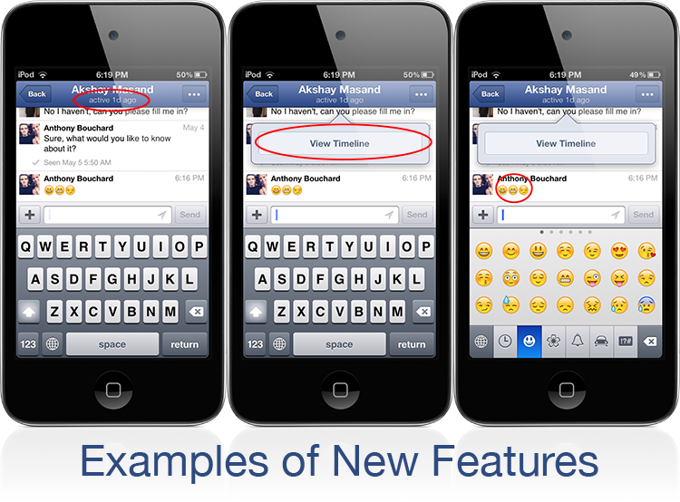 Nowy Facebook Messenger 1.9 dla Androida i iOS-a 2