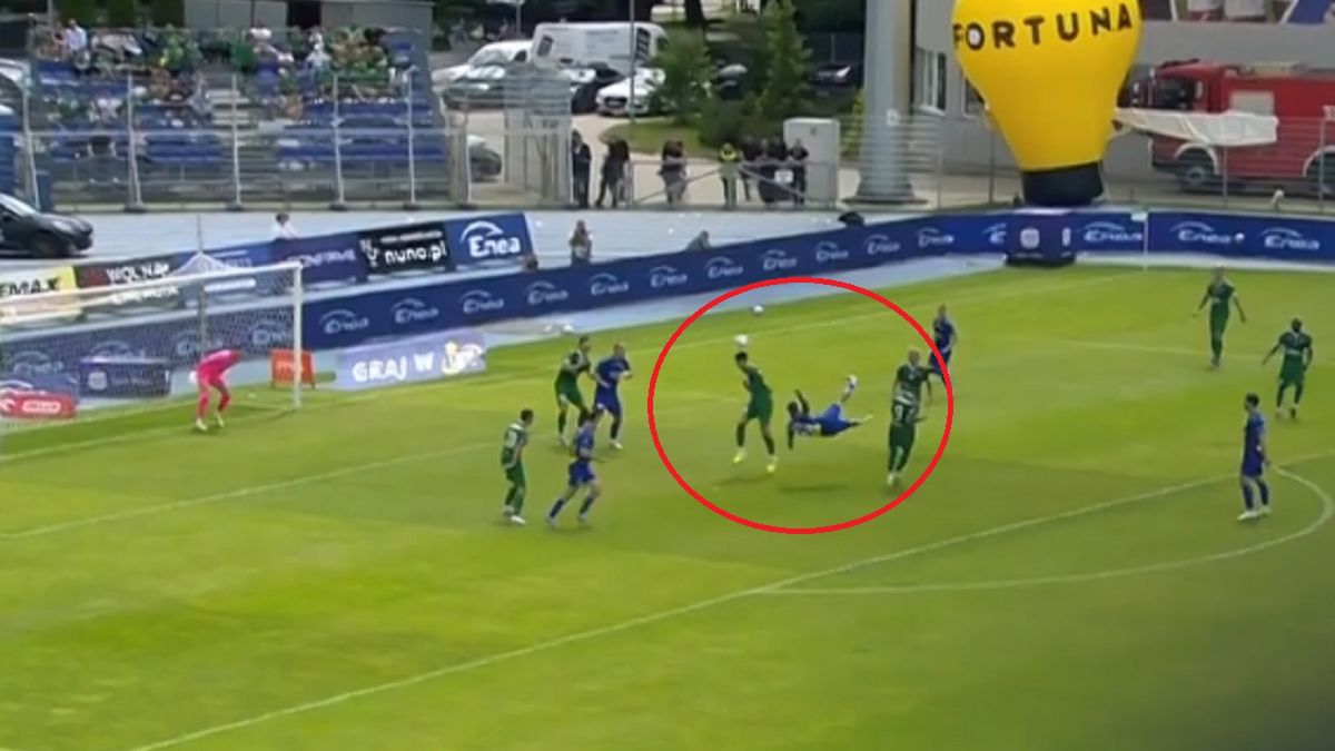 Facebook / Canal + Sport / Gol Macieja Śliwy