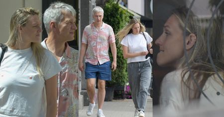 Zwyczajni Aleksandra i Michał Żebrowscy załatwiają sprawunki na mieście. Nie zabrakło czułości (ZDJĘCIA)