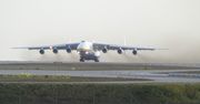 Największy samolot świata znowu w Polsce. Antonov An-225 na imponujących nagraniach