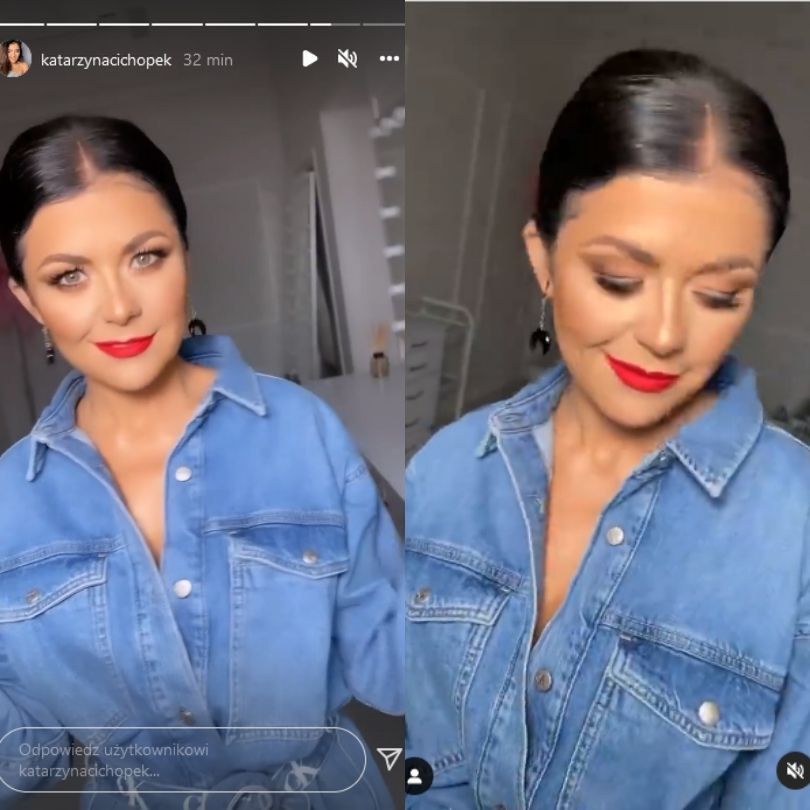 Katarzyna Cichopek szykuje się na galę Wiktorów