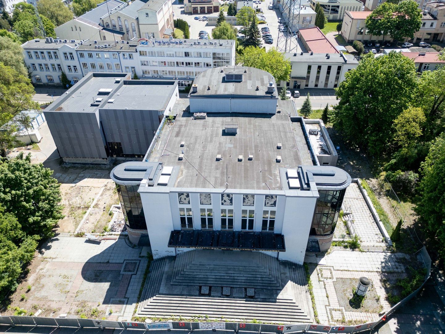 Teatr Dramatyczny w Białymstoku ciągle czeka na koniec remontu 