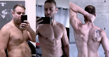 Założył się o pieniądze i schudł 35 kg