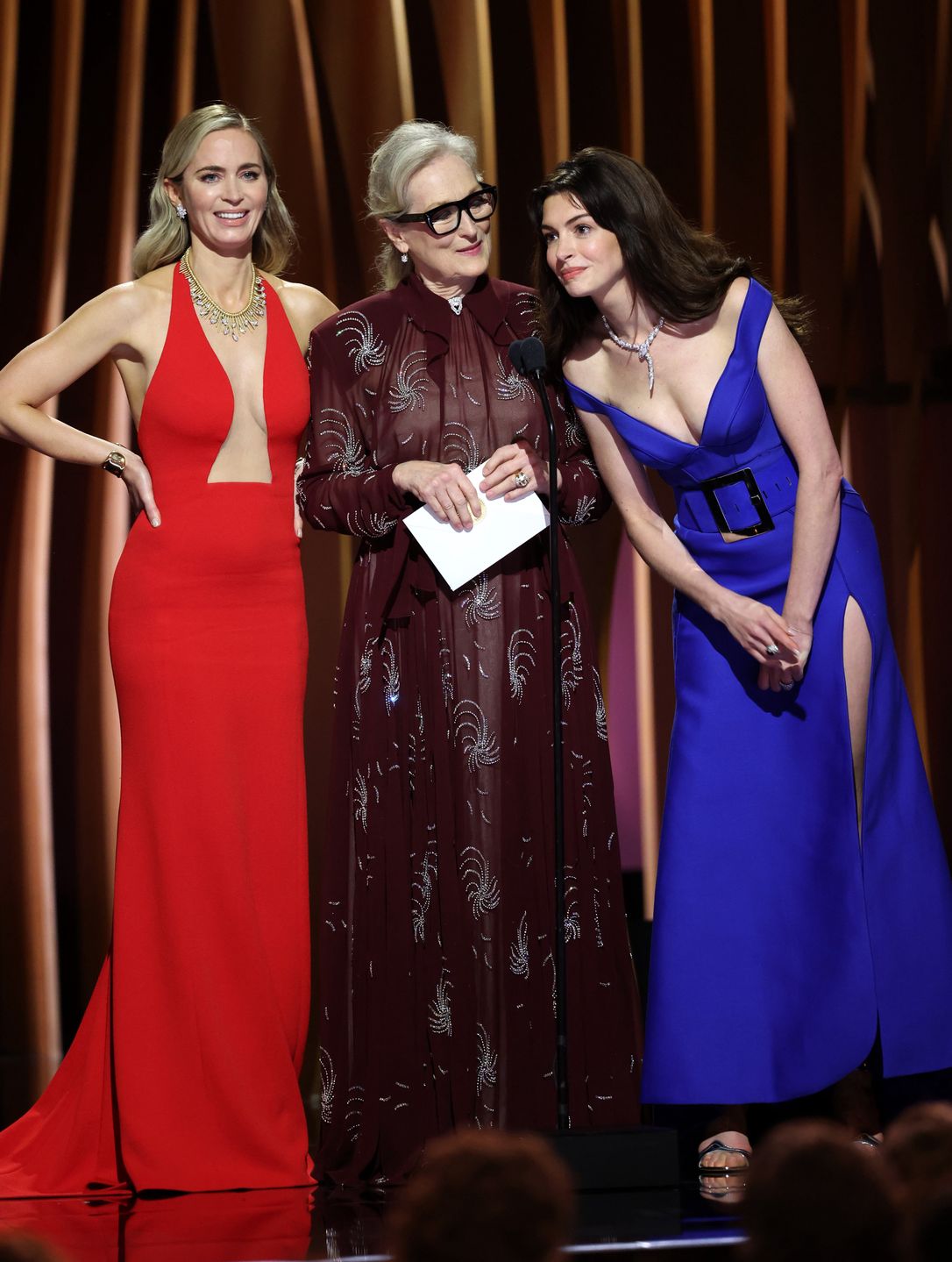 Meryl Streep, Anne Hathaway i Emily Blunt 