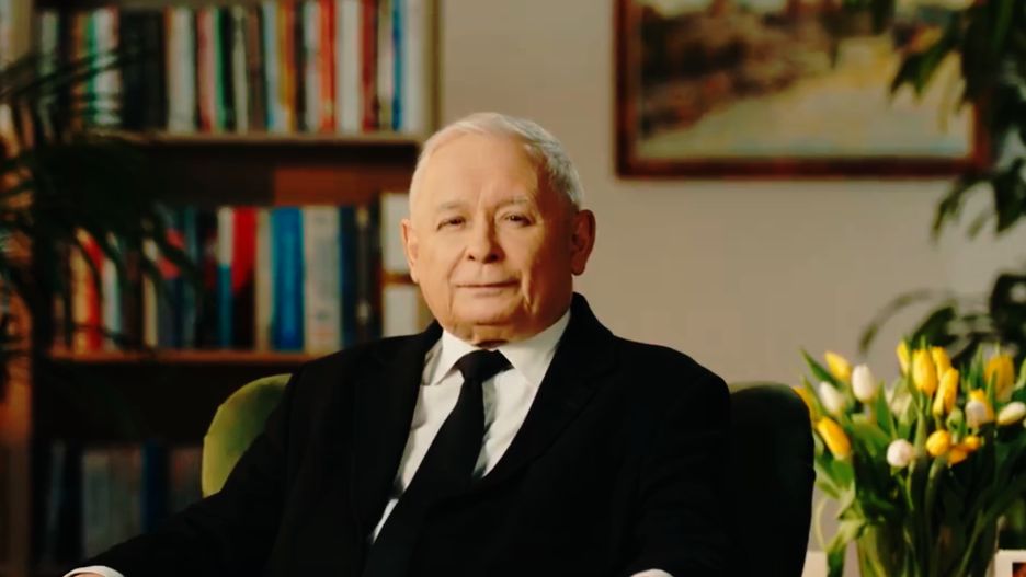 Prezes PiS w specjalnym nagraniu. Składa życzenia Polakom