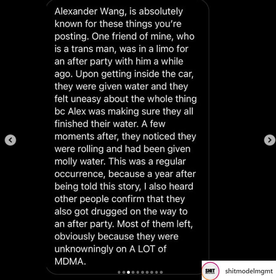 Alexander Wang oskarżany o molestowanie seksualne