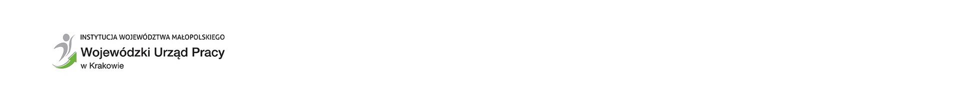Logotyp Wojewódzkiego Urzędu Pracy w  Krakowie 