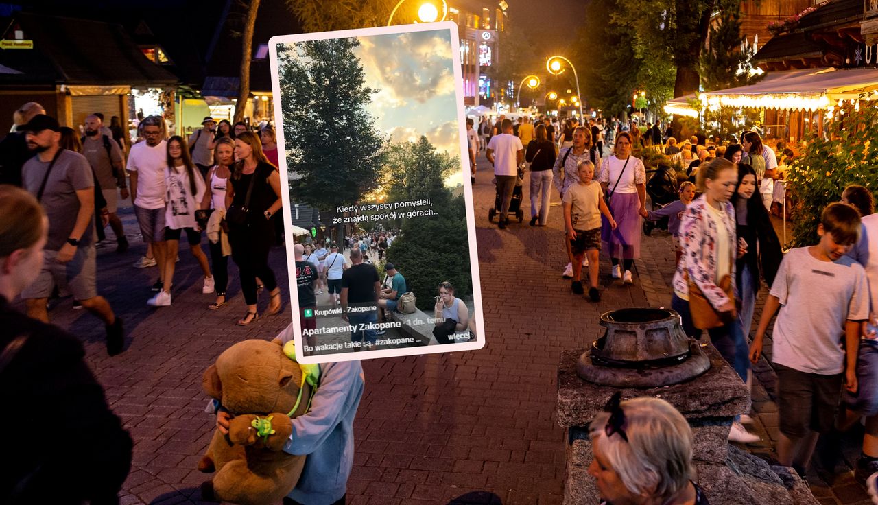 Ujęcia z Krupówek podbijają sieć. "Wszyscy pomyśleli"