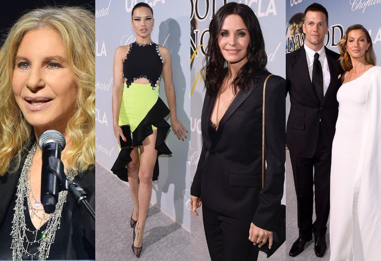 Barbra Streisand, Adriana Lima, Courteney Cox, Tom Brady i Gisele Bundchen