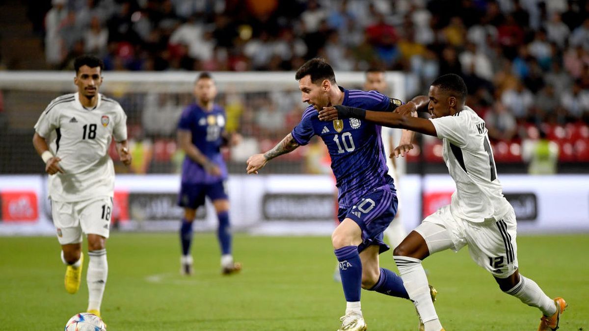 Getty Images / Martin Dokoupil / Mecz reprezentacji Zjednoczonych Emiratów Arabskich i Argentyny