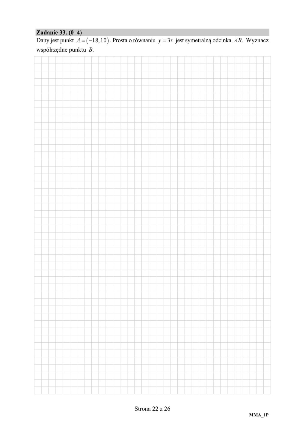 Matura z matematyki 2019