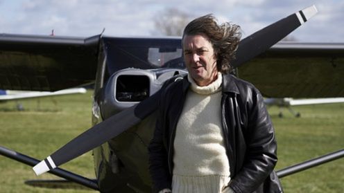 James May ranny podczas kręcenia Top Gear