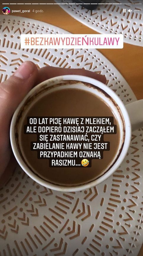 Paweł Góral "żartuje" z oskarżeń o rasizm w programie "TTBZ"