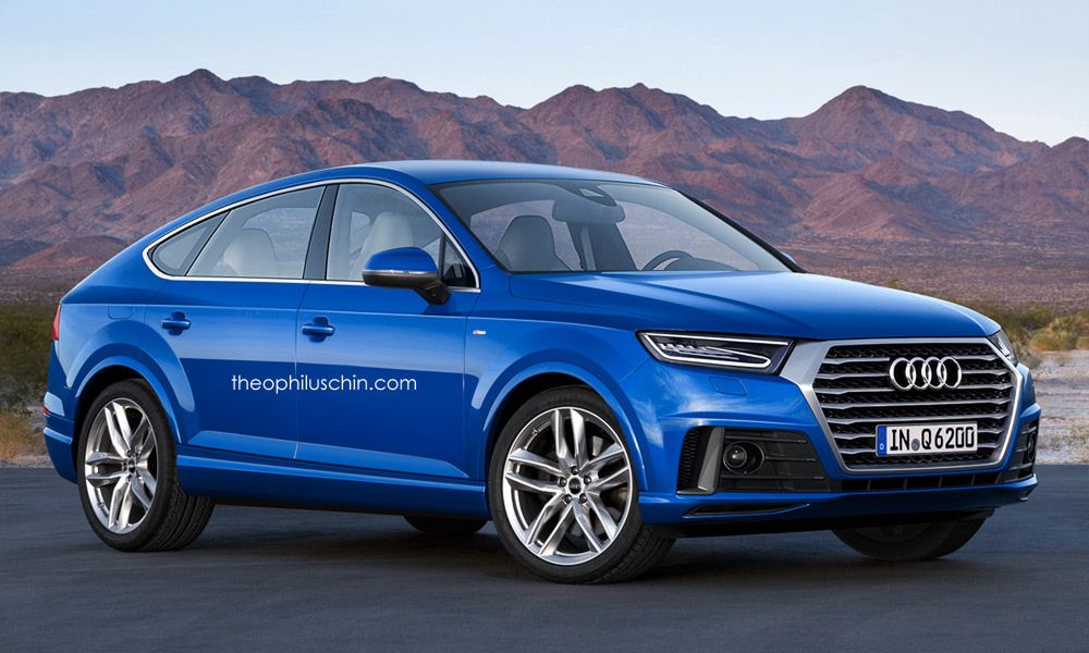 Tutaj propozycja od Theophilusa Chin. Czy to Audi Q6 czy Q8? Dobre pytanie