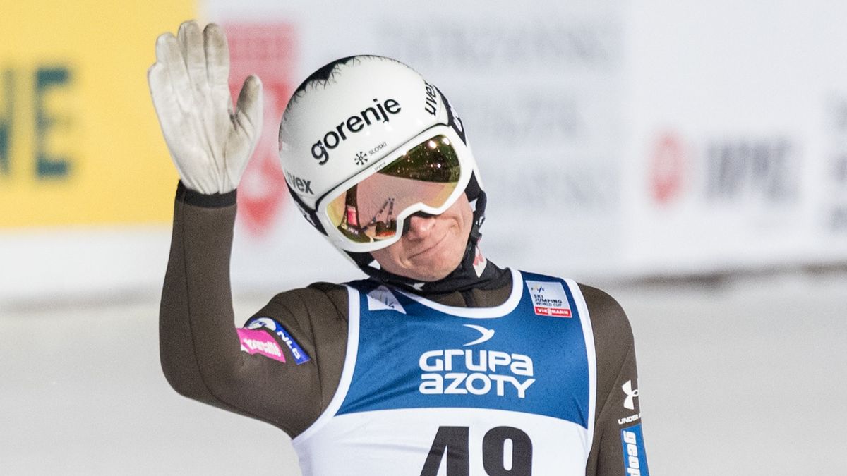 Zdjęcie okładkowe artykułu: Getty Images / Foto Olimpik/NurPhoto / Na zdjęciu: Anze Lanisek