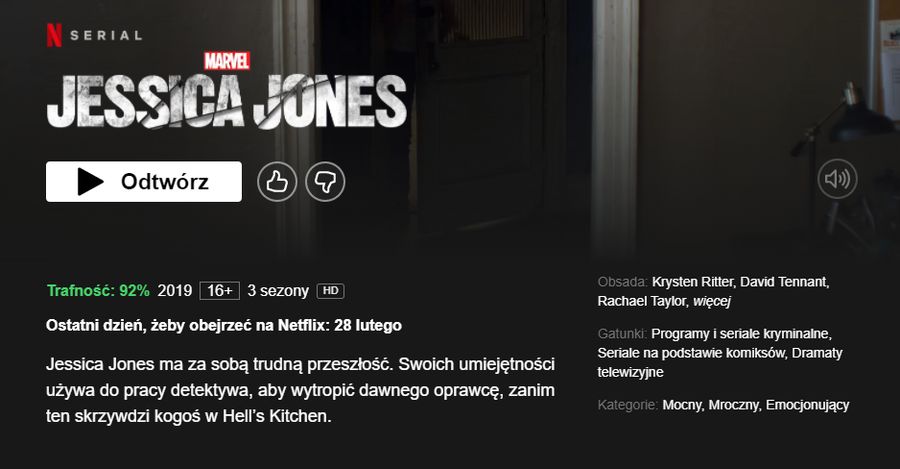 Seriale Marvela znikają z Netflixa. Co dalej z Daredevilem?