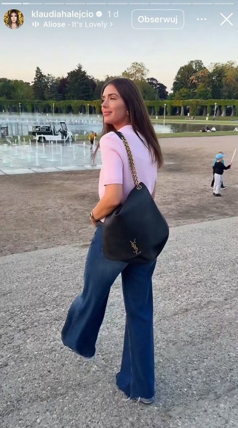 Klaudia Halejcio zachwyca