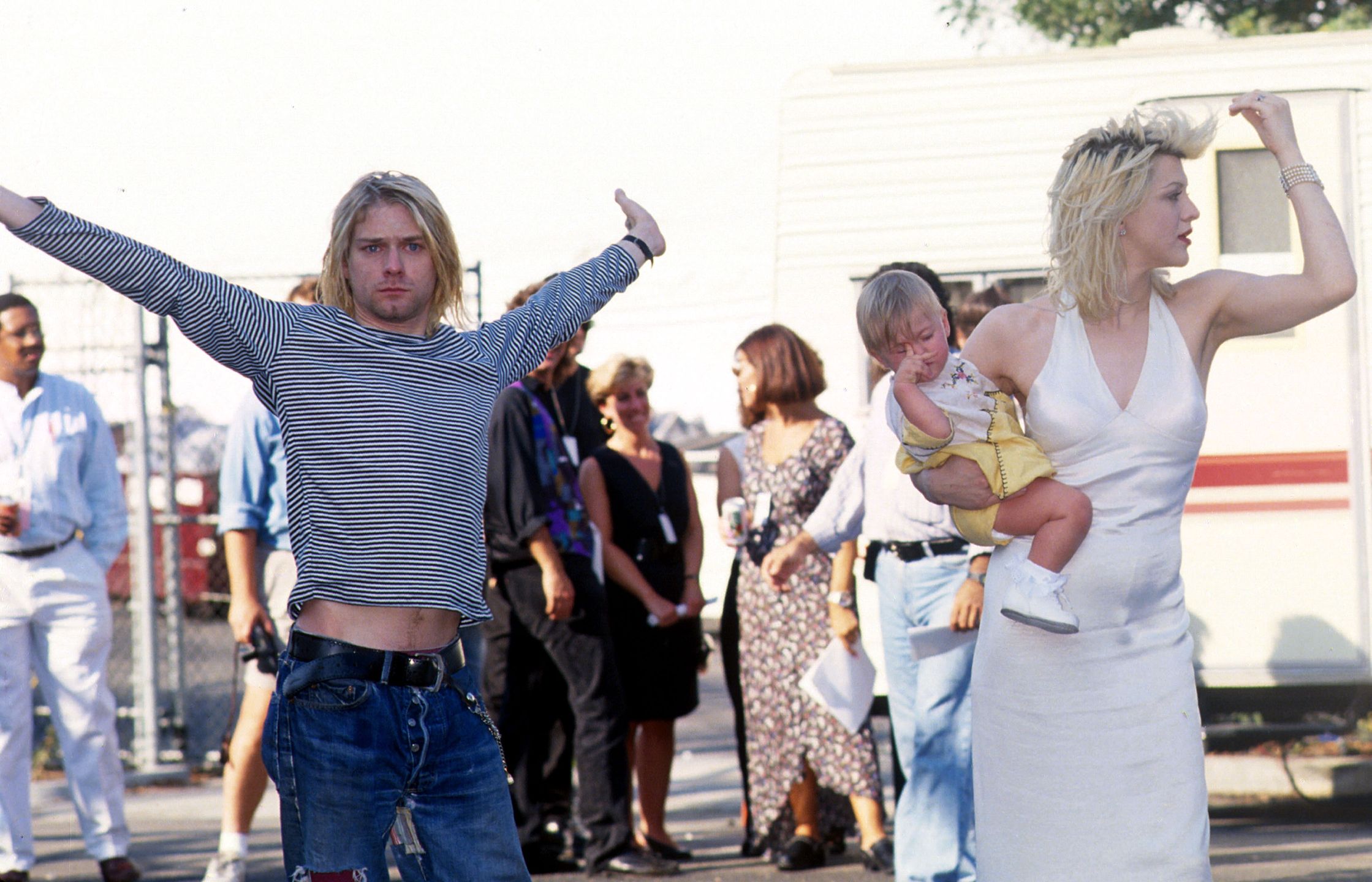 Kurt Cobain i Courtney Love 