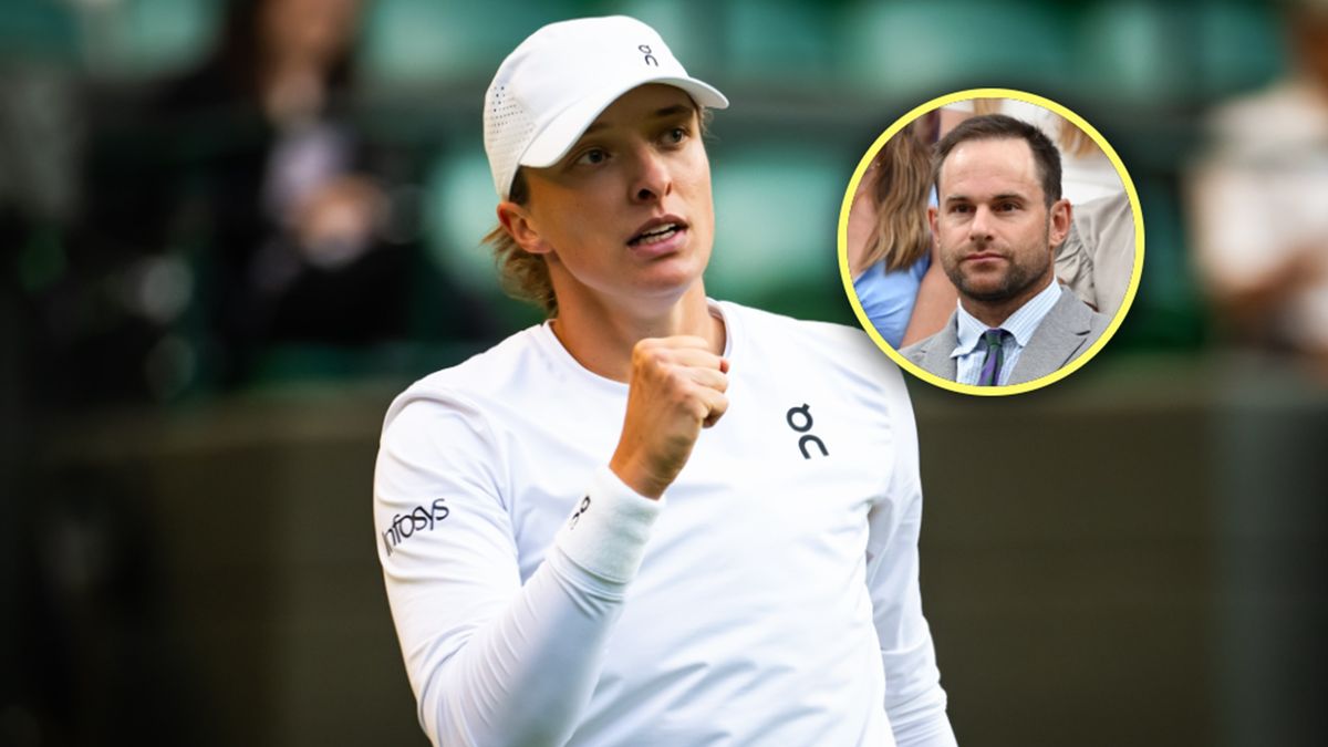 Getty Images / Na zdjęciu: Iga Świątek / Andy Roddick