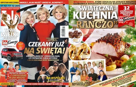 „Tele Tydzień” ze świątecznymi przepisami z serialu „Ranczo”
