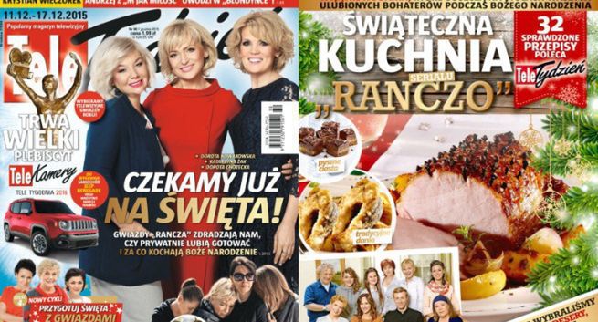 „Tele Tydzień” ze świątecznymi przepisami z serialu „Ranczo”