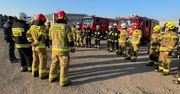 Ćwiczenia taktyczno-bojowe strażaków