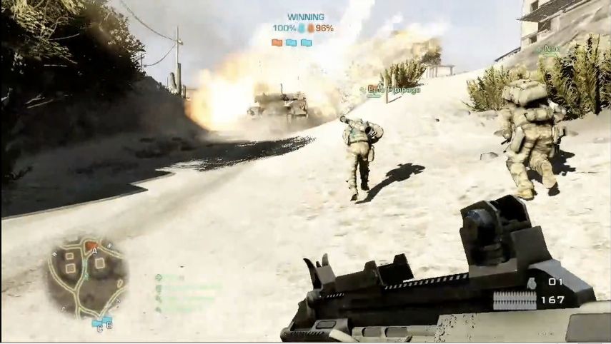 Rozgrywka: Multiplayer w Battlefield: Bad Company 2