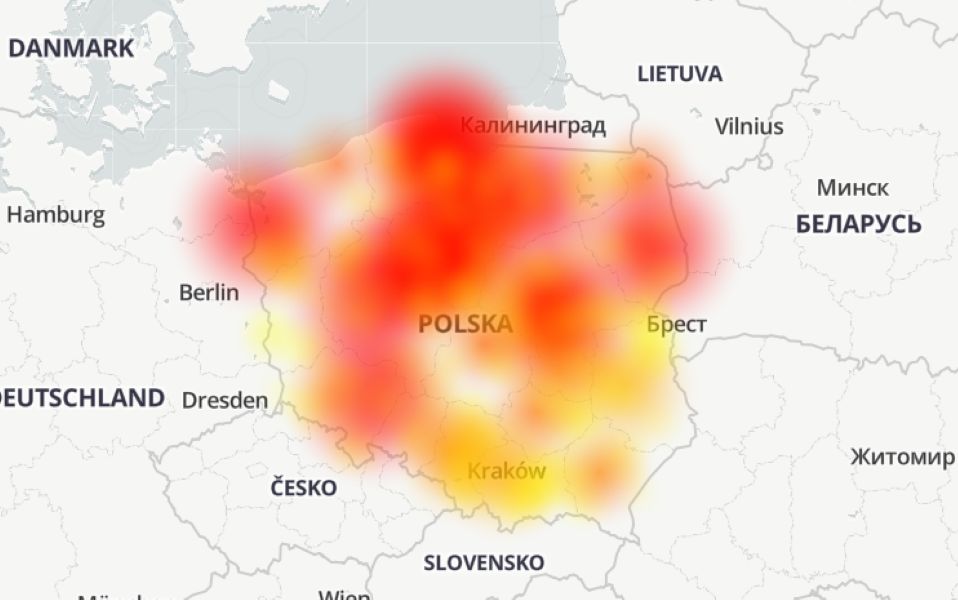 Awaria sieci Plus. Problemy z połączeniami i wysyłaniem wiadomości SMS