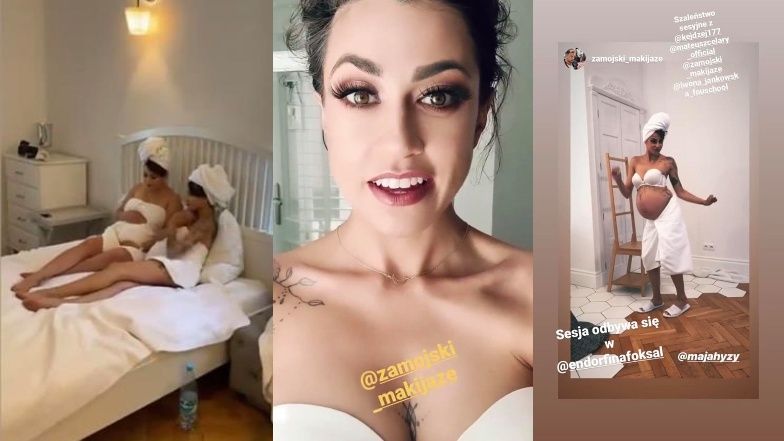 Maja Hyży występuje w kolejnej ciążowej sesji