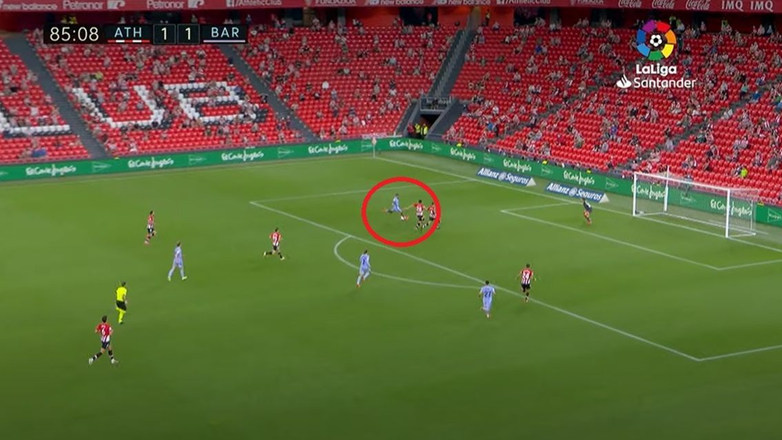 YouTube / Na zdjęciu: gol Memphisa Depay'a