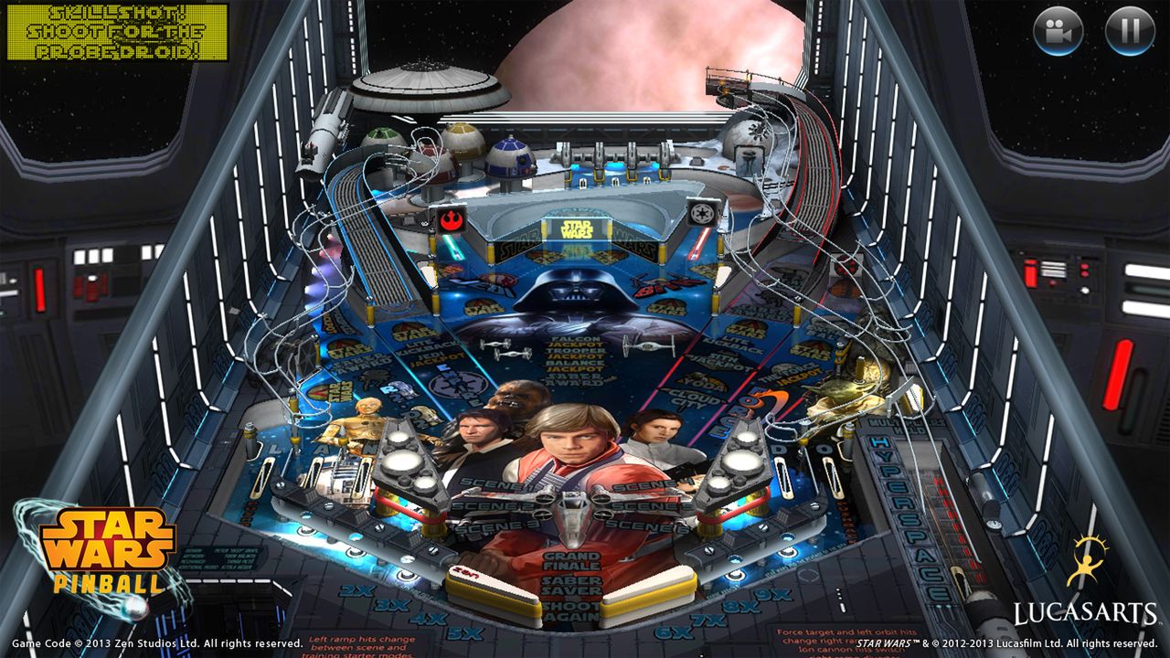 Zostań mistrzem mobilnego grania dzięki Star Wars Pinball! 2