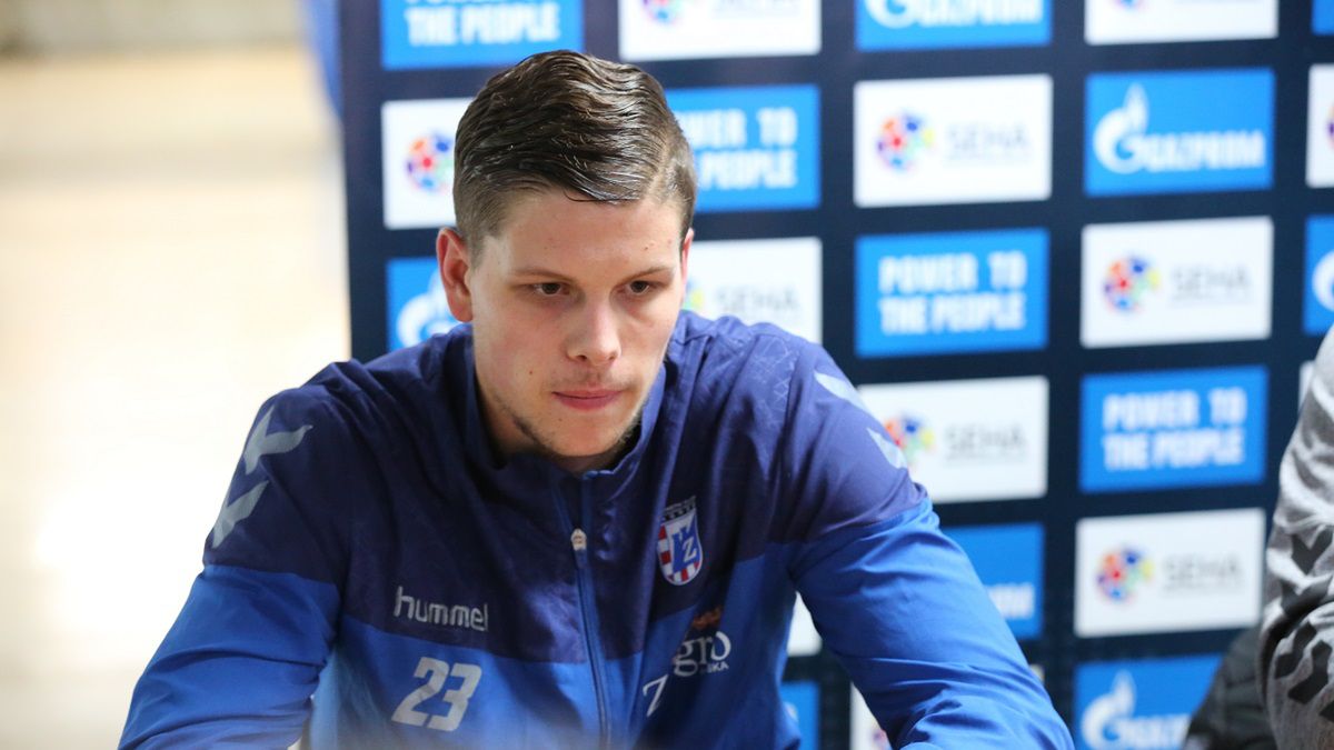 Materiały prasowe / SEHA GAZPROM LEAGUE / Na zdjęciu: Lovro Jotić