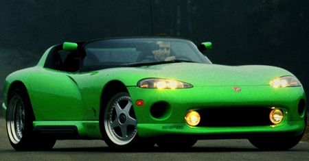 Zielona żmija – Rinspeed Viper RT/10 Veleno Concept (1993)