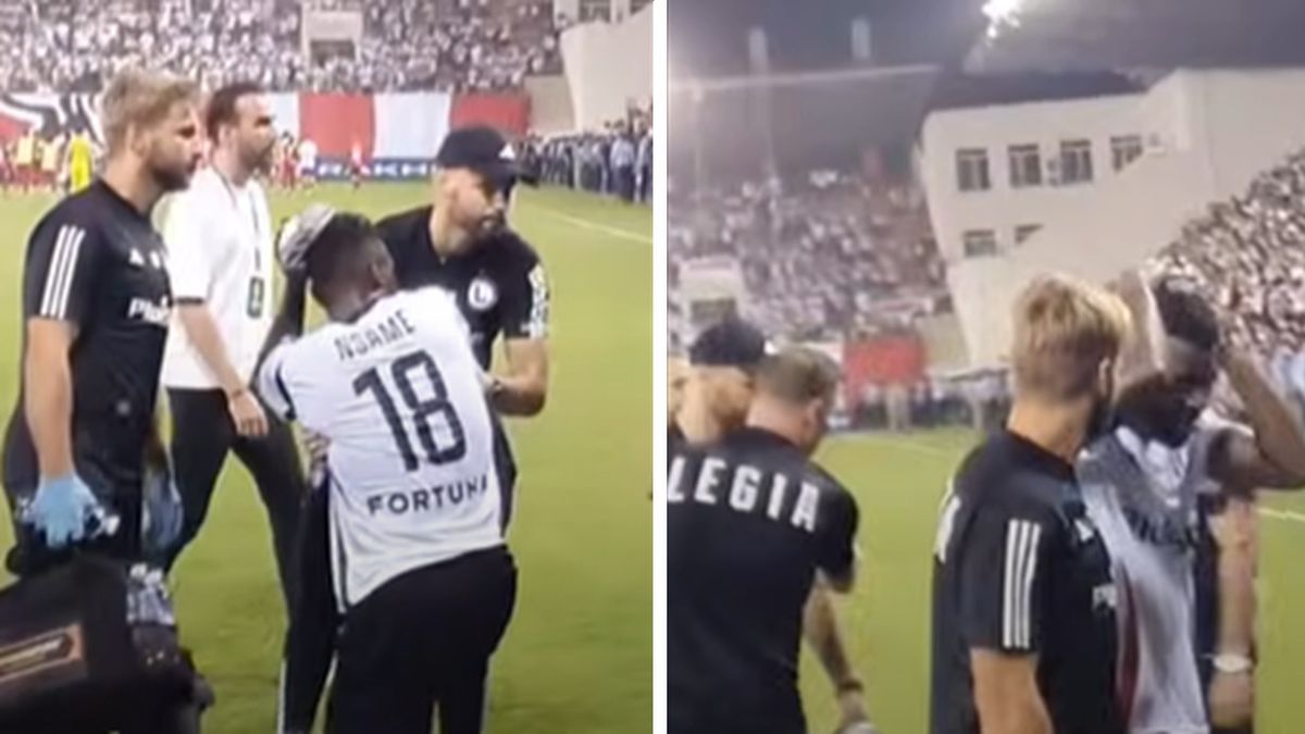 YouTube / Legionisci_com / Na zdjęciu: incydent z meczu Legii Warszawa