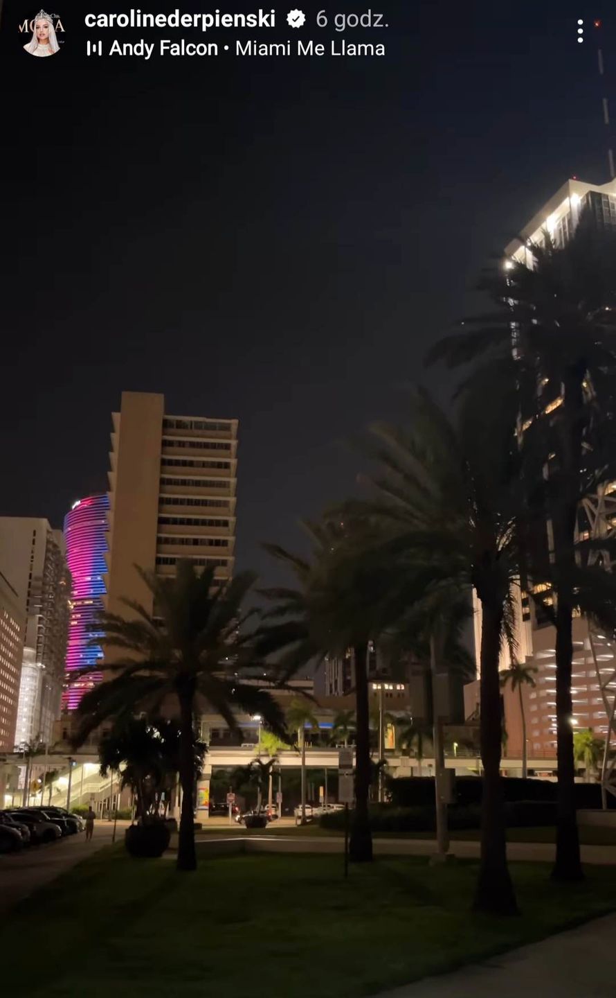 Caroline Derpieński relacjonuje życie w Miami