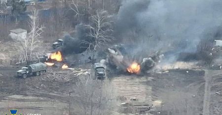 Zniszczyli rosyjską kolumnę wojskową. Dzięki wiadomościom na czacie