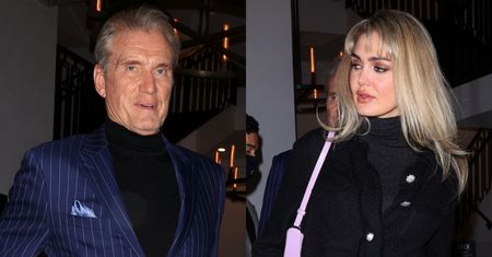 Dolph Lundgren sfotografowany na randce z MŁODSZĄ O 39 LAT żoną. Zakochani postawili na dopasowane stylizacje