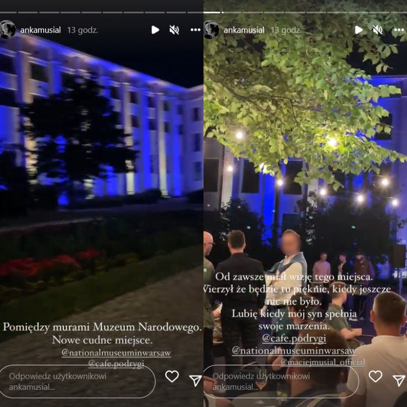 Mama Macieja Musiała wspiera go podczas otwarcia jego knajpy