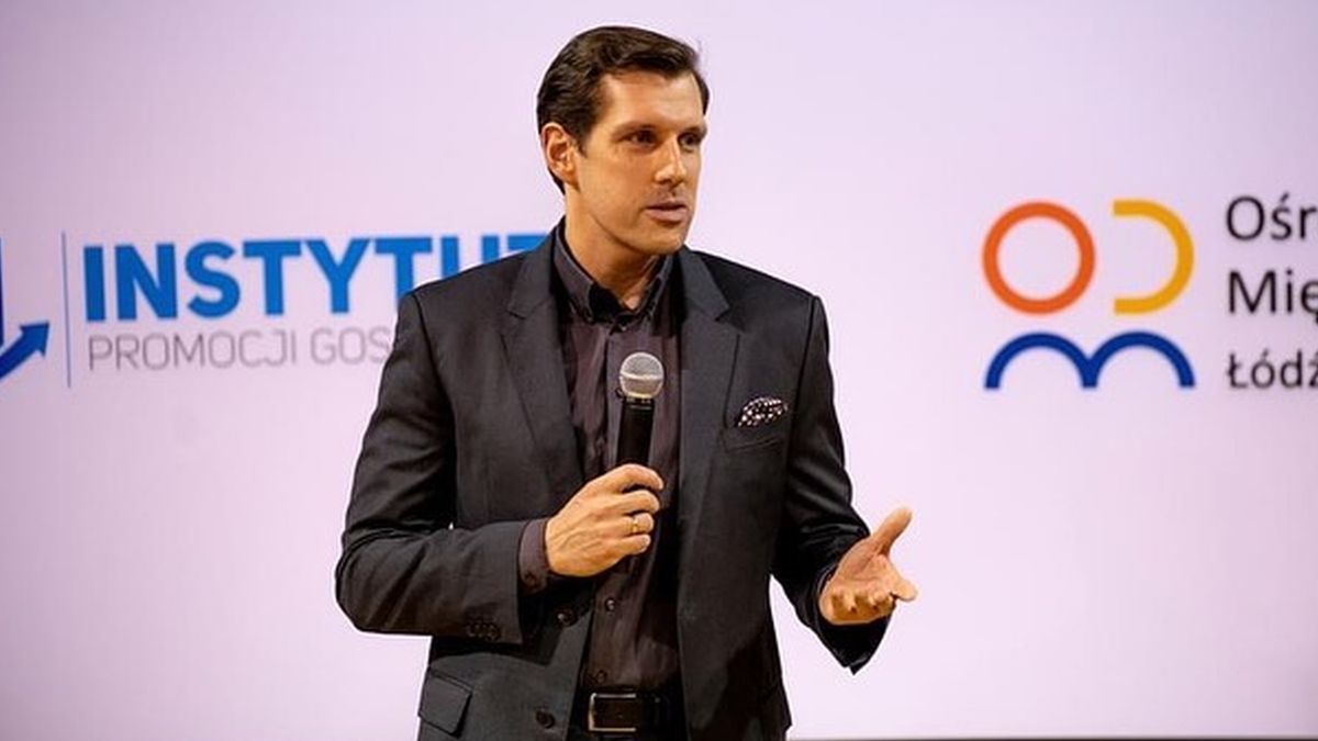 Na zdjęciu Tobiasz Bocheński