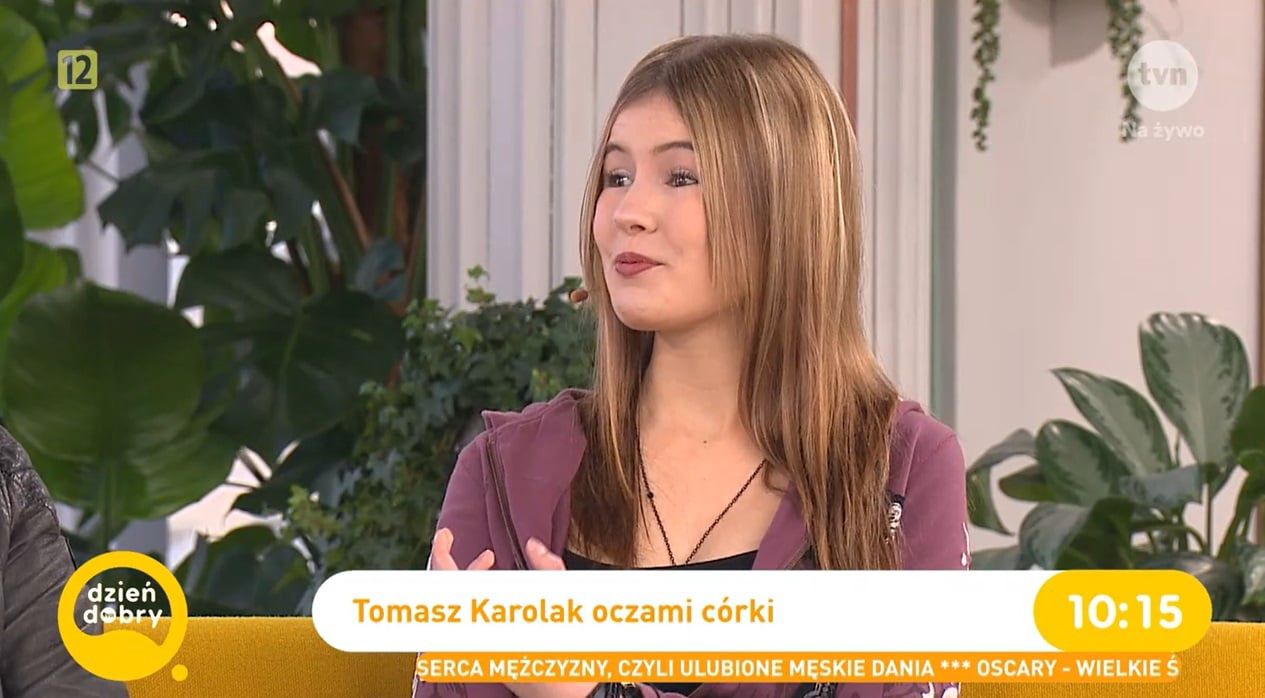 Tomasz Karolak z córką w "DDTVN"